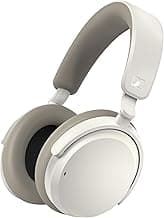 Sennheiser ACCENTUM Wireless Bluetooth Headphones Noise Cancelling - Up to 50HR Playtime, Hybrid Noise Cancelling (ANC), All-Day Comfort, Bluetooth Over Ear Headphones for School, Traveling, White