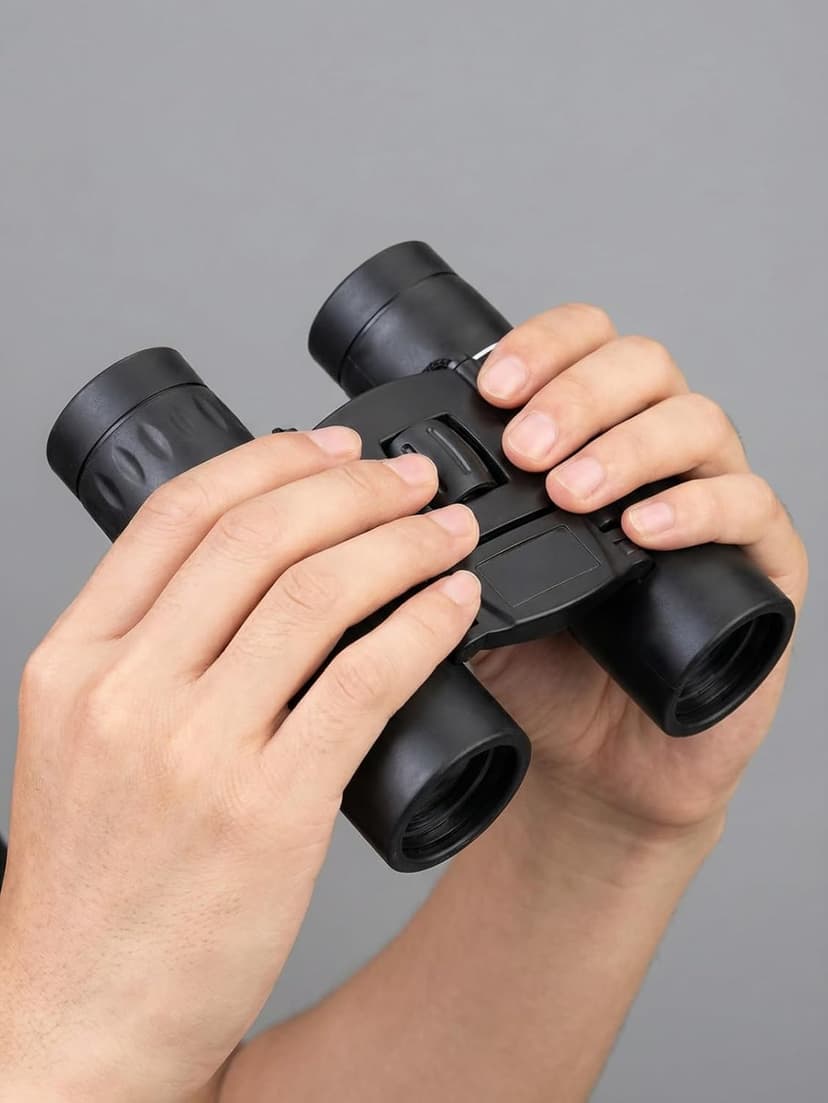 8x21mm Binoculars - Lightweight Optical with Remote Zoom, Compact Foldable Design, Low Light Night Vision for Hunting, Bird Watching, Camping, Sports