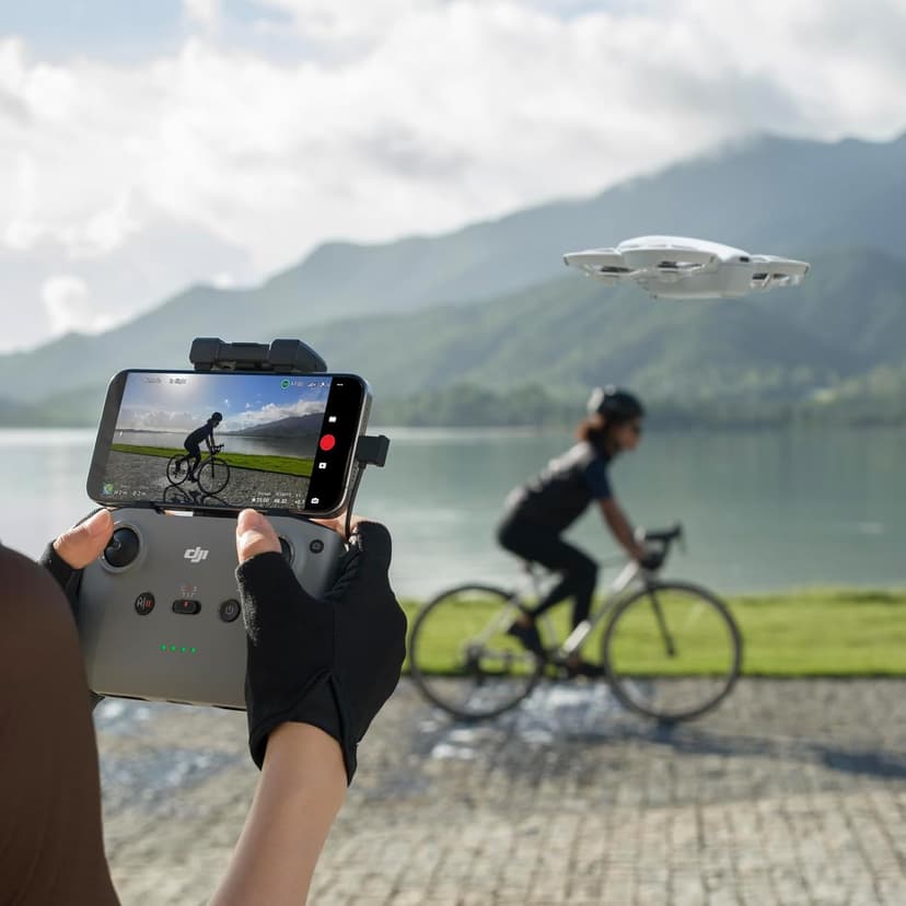 DJI Neo Fly More Combo, Mini Drone with 4K UHD Camera for Adults, 135g Self Flying Drone that Follows You, Palm Takeoff, Subject Tracking, QuickShots, Stabilized Video, with RC-N3 and 3 Batteries