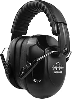 SAFEBUILDER Ear Muffs Noise Reduction SNR 33dB Adjustable Lightweight Safety Earmuffs Sound Proof Noise Cancelling ANSI
