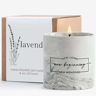 Freejac House Warming Gifts New Home Housewarming Gift for Women Men Friend New Home Gift Ideas New Homeowner Gifts House Warming Decoration Party Decor Porcelain Ceramics Scented Candle B0B66HD4PW