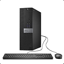 Dell OptiPlex 7040 Desktop Computer PC, Intel Core i7-6700 Processor up to 4.0 GHz, 32GB DDR4 RAM, 512GB M.2 NVMe SSD, Built-in Wi-Fi, Bluetooth, Windows 11 Pro - (Renewed)