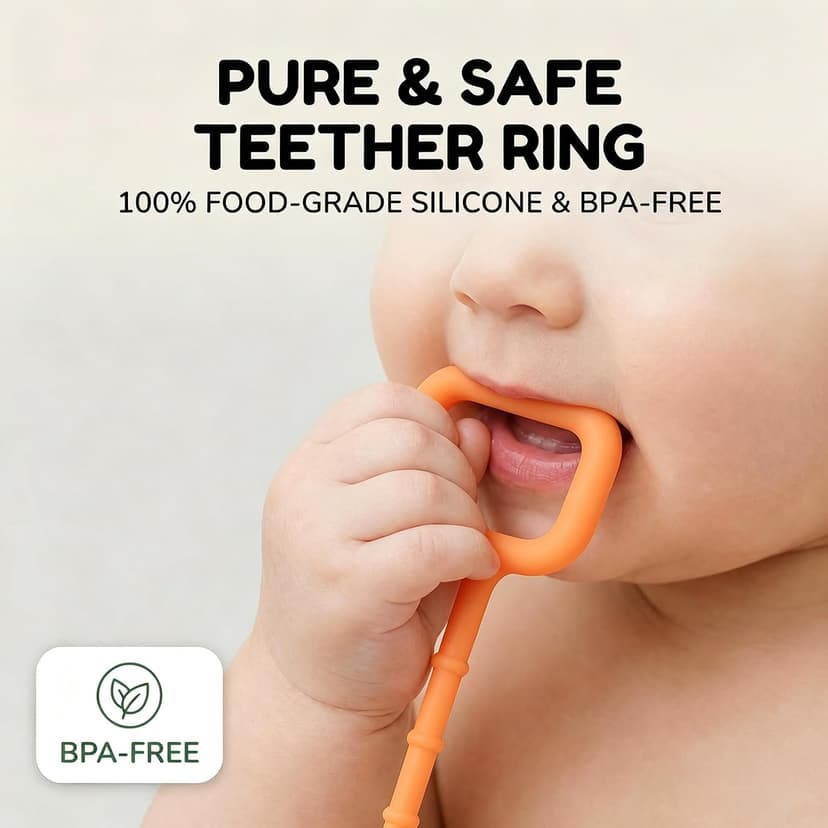 Silicone Teething and Car activities, Baby Shower Gifts for Infant 6-12 Months, 1 Year Old Boy and Girl Montessori Pull String Sensory Toy for Toddlers B0GZ3TLLZM