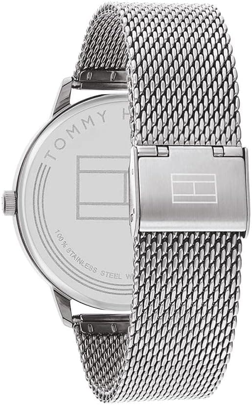 Tommy Hilfiger Men's 2-Hand Quartz Watch – Minimalist Style, Stainless Steel Case, Casual Everyday Wear, Gift for Him