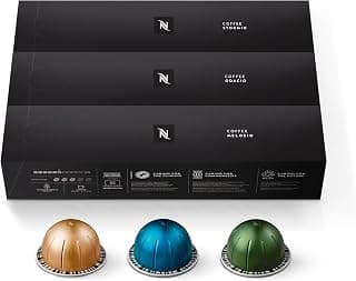 Nespresso Capsules Vertuo, Variety Pack, Medium and Dark Roast Coffee, 30 Count Coffee Pods, Brews 7.8 oz. B01N05APQY