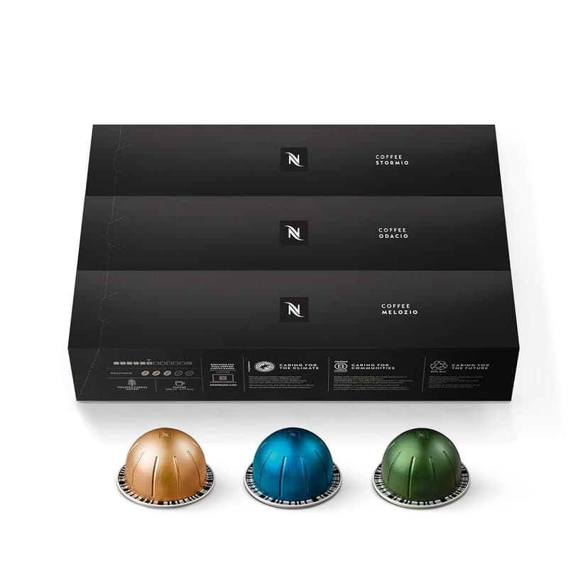 Nespresso Capsules Vertuo, Variety Pack, Medium and Dark Roast Coffee, 30 Count Coffee Pods, Brews 7.8 oz. B01N05APQY