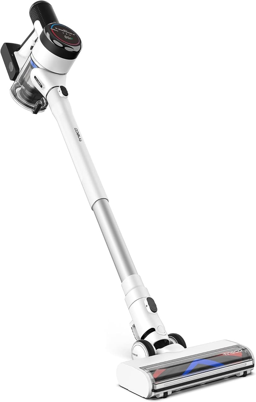 Tineco Pure ONE S15 Essentials Cordless Vacuum Cleaner, Stick Vacuum Rechargeable with Anti-Tangle Brush, LED Headlights for Hard Floor, Pet Hair & Home Cleaning