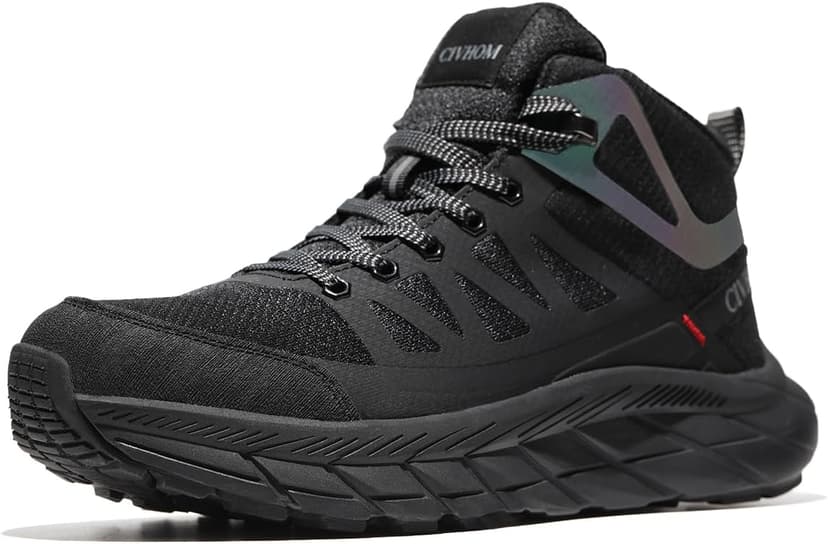 CIVHOM Men Breathable Outdoor Hiking Shoes, Comfortable Trekking Trail Sneakers for Walking & Adventures