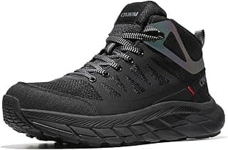 CIVHOM Men Breathable Outdoor Hiking Shoes, Comfortable Trekking Trail Sneakers for Walking & Adventures