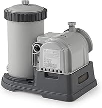 INTEX C2500 Krystal Clear Cartridge Filter Pump for Above Ground Pools: 2500 GPH Pump Flow Rate – Improved Circulation and Filtration – Easy Installation – Improved Water Clarity – Easy-to-Clean