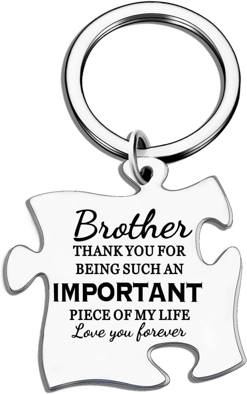 Gifts for Brother Adult Brother Keychain Gifts from Sister Big Brother Birthday Gifts For Brothers from Sisters Gift