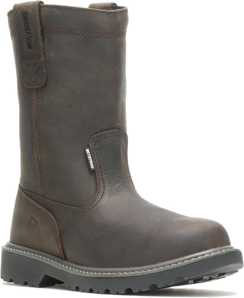 Wolverine Men's Floorhand Waterproof 10" Steel Toe Work Boot