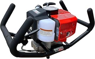 GardenTrax 1-Person Earth Auger Powerhead with 52cc 2-Cycle Engine