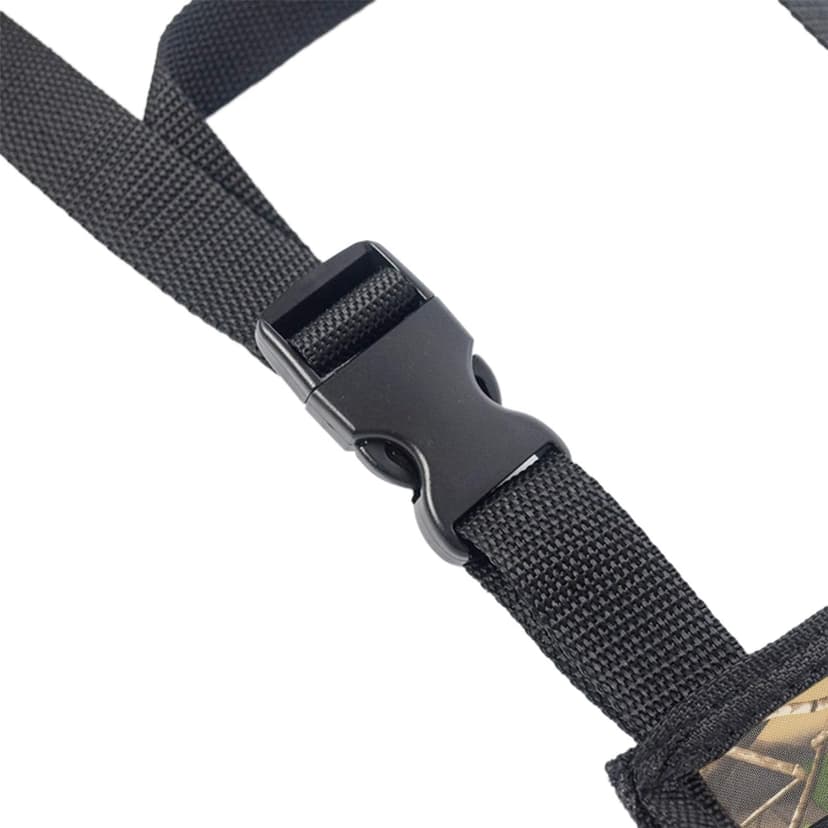 Seat Back Gun Rack, Gun Sling Bag, Camo Front Seat Gun Organizer Holder for Hunting Rifles/Shotguns for 3 Guns, Rifles, Shotguns in Cars, Trucks & SUV for Hunting Sports Camouflage