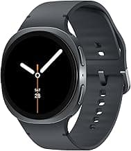 Samsung Galaxy Watch 8 (2025) 44mm Bluetooth Smartwatch, Cushion Design, Fitness Tracker, Sleep Coaching, Running Coach, Energy Score, Heart Rate Tracking, Graphite [US Version, 2 Yr Warranty]