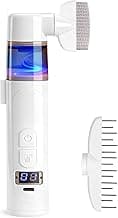 Dyhodu Electric Lice Comb, 2 in 1 Lice Vacuum Comb Rechargeable Multifunctional Metal Removal Flea Brush Kit for Cat Dog All Hair