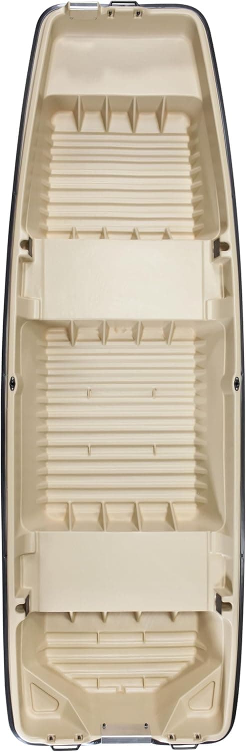 Pelican - Boat Intruder 12 - Jon Fishing Boat - 12 ft. - Great for Hunting/Fishing, Khaki/Beige