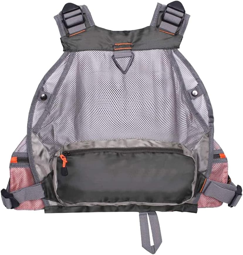 Raprance Fly Fishing Vest Backpack - Adjustable Lightweight and Quick-Dry, with 17 Pocketsfor Trout Bass Saltwate