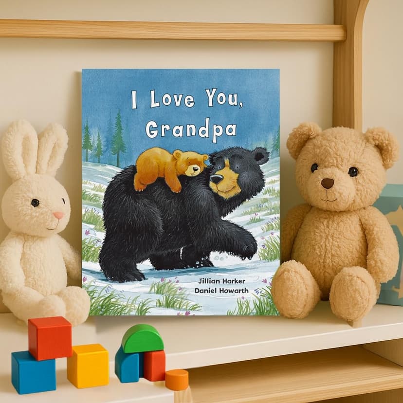 I Love You, Grandpa: A Tale of Encouragement and Love between a Grandfather and his grandchild, Picture Book