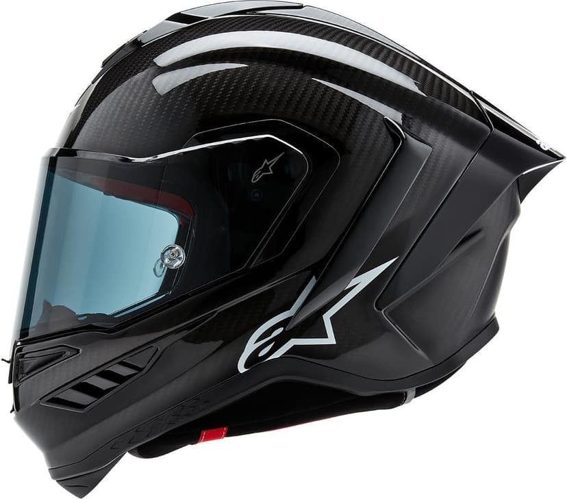 Alpinestars Supertech R10 Solid Helmet, Carbon Shell, CE-Certified, Advanced Ventilation & Fit