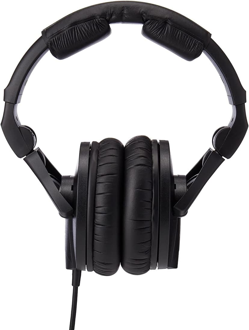 Sennheiser HD 280 PRO Closed-Back Over-Ear DJ & Monitoring Headphones | Collapsible Design & Swivelling Ear Cups | 3M Coiled Cable & 1/4" Jack Adaptor Included (506845)