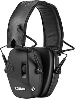 ZOHAN EM054 Electronic Ear Protection for Shooting Range with Sound Amplification Noise Reduction, Ear Muffs for Gun Range