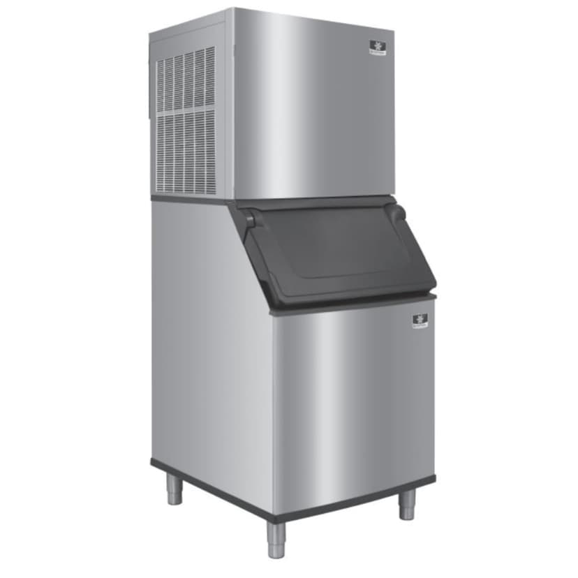 Manitowoc Commercial Flake Ice Maker with D420 Bin, 370 lb/Day Production