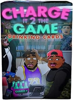 Charge It 2 The Game Drinking Cards – 90-Card Adult Party Game for Bachelorette Parties, 21st Birthdays, and Game Night Fun