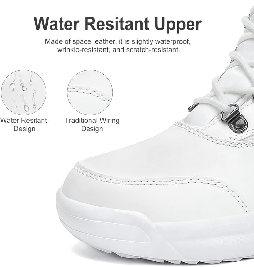 Dannto Women Winter Snow Boots Ladies Warm Fur Lined Ankle Booties Outdoor Water Resistant Furry Shoes