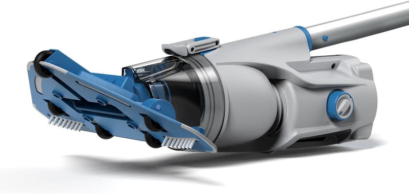 KOKIDO 2025 Cordless Pool Vacuum with 72” Pole, Standard & Fine Interchangeable Filters, Ideal for spot Cleaning, 2 Vac Heads, Spot Clean, for Small Above & Inground Pools, Spas Hot Tubs XV320