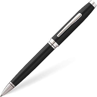 Cross Coventry Pen Ballpoint - Black/Chrome Lacquer