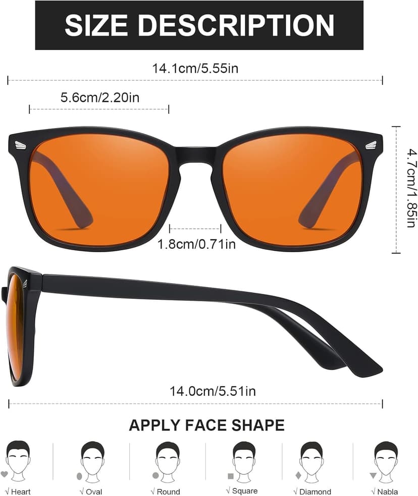 Okany Blue Light Blocking Glasses Gaming Computer Glasses Powerful Professional Screen Filter