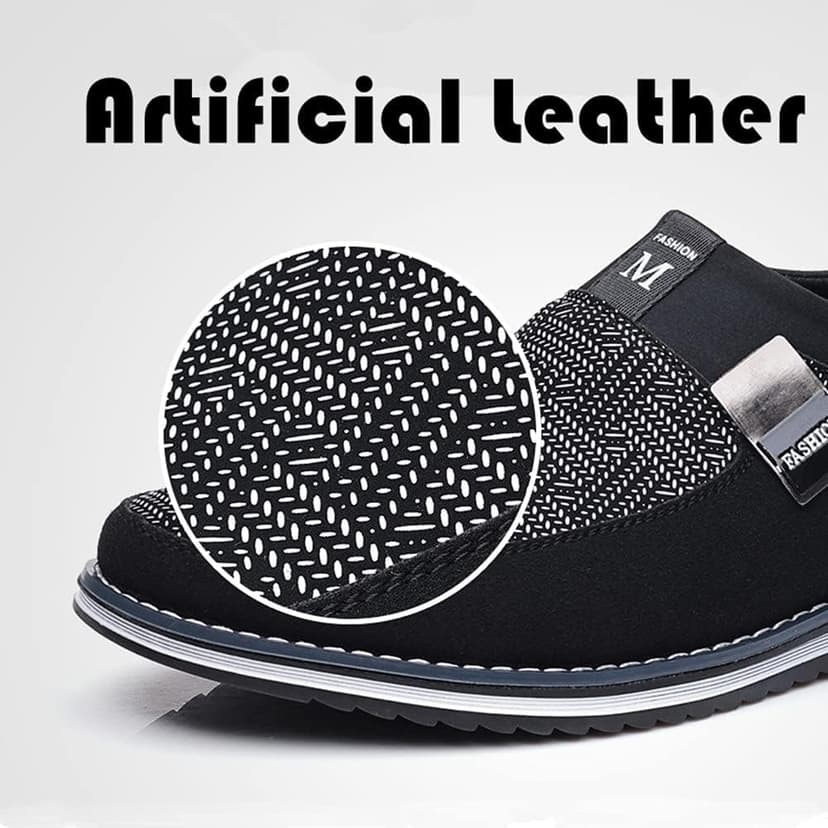 Veslexth Veslesth Men Casual Shoes Sneakers Loafers Comfort Walking Shoes Fashion Driving Shoes Luxury Leather Shoes for Male Business Work Office Dress Outdoor