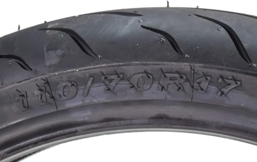 Kenda KM1 (KM001) 110/70R17 Front (54H) & 140/70R17 (66H) Rear Tires for Sport Touring Motorcycles, Radial with High-Speed Stability & Excellent Wet Grip w/Keychain (110/70-17) (140/70-17) (2-Pack)