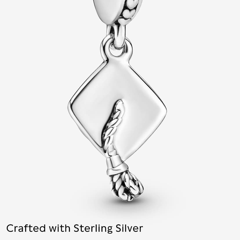 PANDORA Graduation Cap Dangle Charm B0C4RFMKGL