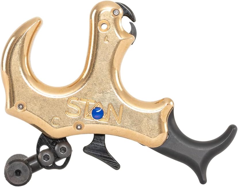 Stan OnneX Clicker Thumb Bow Release Aid for Archery & Hunting - Adjustable, DLC-Coated Resistant Internals, Smooth Action, Click-Feedback System, Modular 3 or 4 Finger Fit