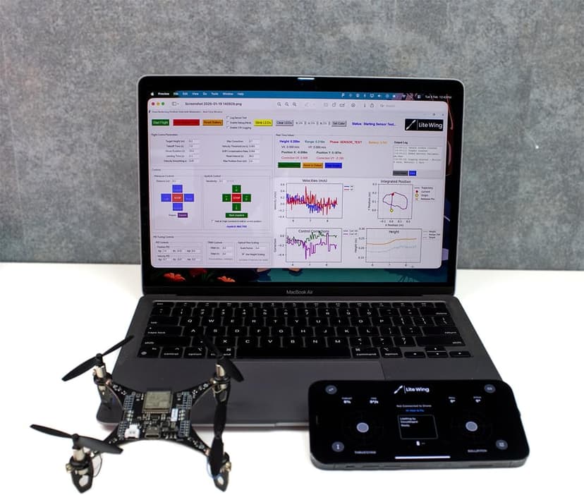 LiteWing - ESP32 based Programmable Drone Development Board without Battery for Makers, Developers and Educators (Ready to Fly)