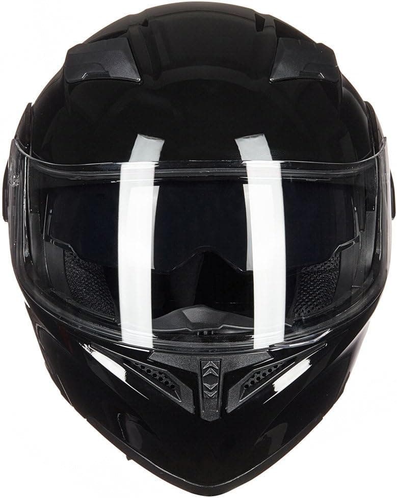 ILM Motorcycle Dual Visor Flip up Modular Full Face Helmet DOT Model 902/902L