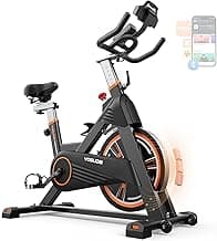 YOSUDA PRO Magnetic Exercise Bike 350 lbs Weight Capacity - Indoor Cycling Bike Stationary with Comfortable Seat Cushion, Silent Belt Drive 010C