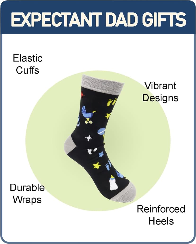 First Time Dad Gifts, Expectant Dad Gifts, Father to Be Gift, Soon to Be Dad Socks, Gifts for New Dad