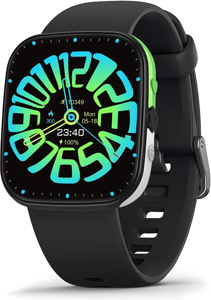 MorePro Fitness Tracker(Answer/Make Call), 1.83” Health Fitness Watch with Heart Rate, Blood Pressure,SpO2 and Sleep Monitor, 100+ Sports Modes, IP68 Waterproof Smart Watch for Men Women