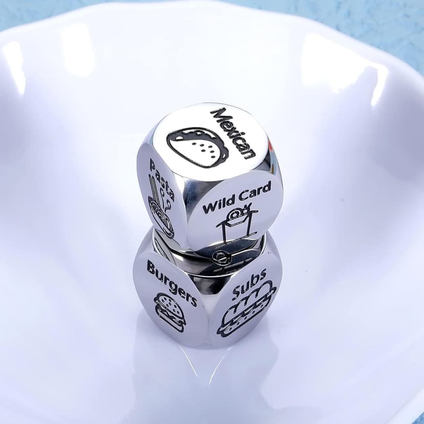 Christmas Stocking Stuffers for Women Men,Santa Gift Exchange Dice White Elephant Gag Gift for Son, for Boyfriend Girlfriend Valentines Day Birthday Gifts for Him Her Couples Gift