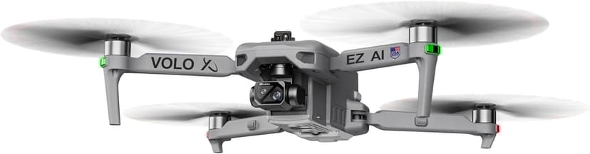 DCX Volo X EZ AI Drones – Drones with Camera for Adults 4k AI-Assisted Flight Control – FAA Approved Drone 4k Camera, 360° Obstacle Avoidance, U.S. Support – Beginner Drone for Adults