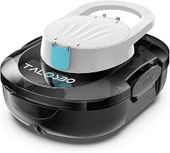 (2026 Upgrade) TALOSBO S1 PRO Robotic Pool Vacuum – Dual-Motor Above-Ground Pool Cleaner, 120 Mins Runtime, Quick Charging, 2.2L Large Filter Basket & Auto-Parking for Easy Retrieval