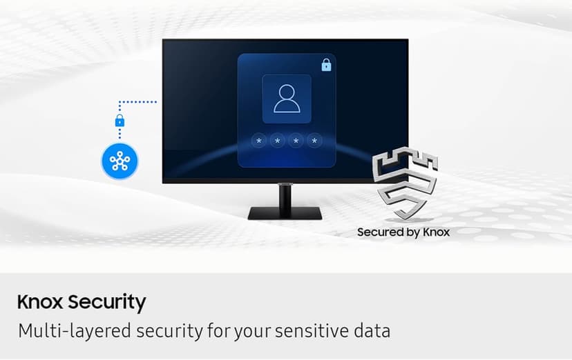 Samsung 32” Smart Monitor M7 (M70F) 4K UHD Display, Samsung Vision AI, Smart TV Apps, Gaming Hub, USB-C, HDMI and USB-A, Black, LS32FM702UNXZA, 2025