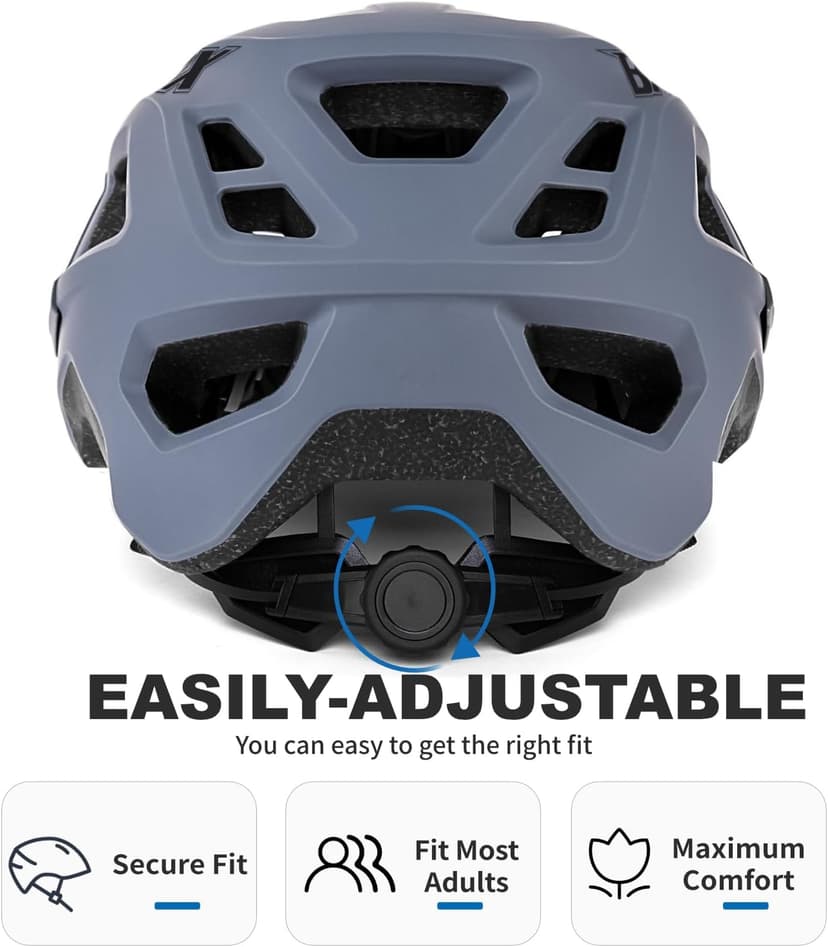 NTA 8776 E-Bike & Mountain Bike Helmet for Adults Youth, E-MTB Cycling Helmet for Men Women (52-60CM)
