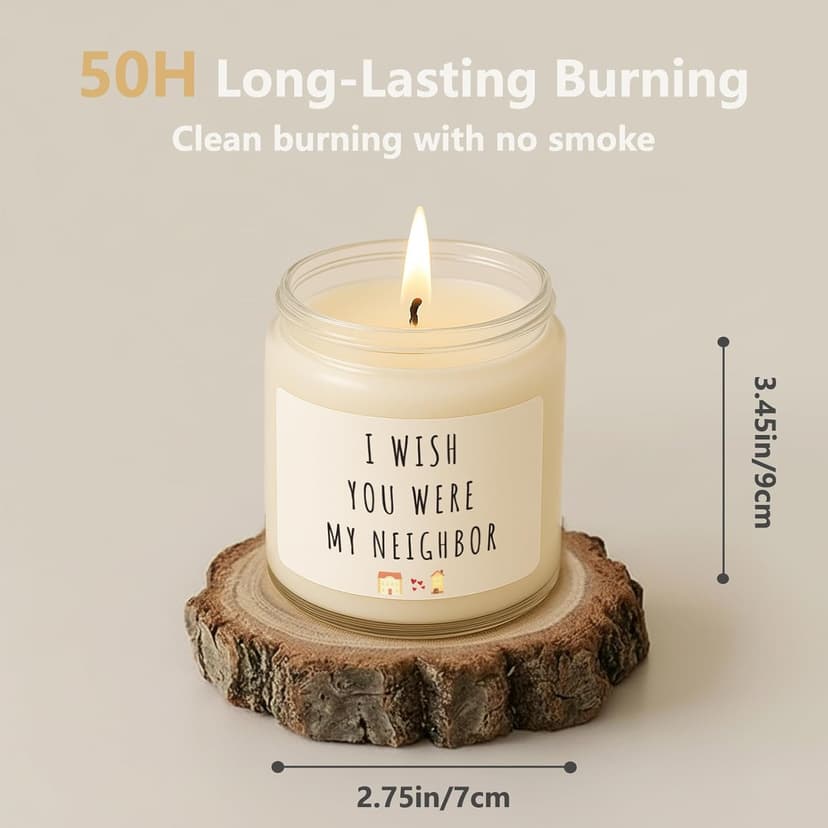 Gifts for Women, Birthday Gifts for Women, Unique Friendship House Warming Gift for Womens, Best Friend, Her, Sister, Bestie, Funny Lavender Scented Candles with Replaceable Stickers Gift Ideas