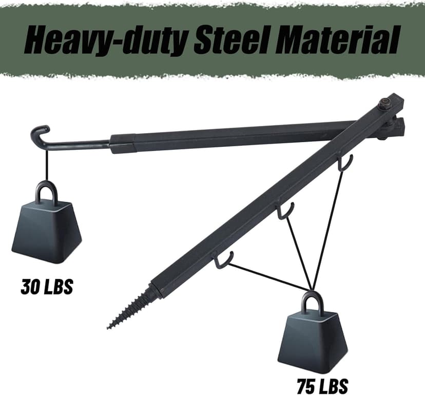 Highwild Tree Stand Bow Hanger Gear Holder Accessory Hook - Pack of 3