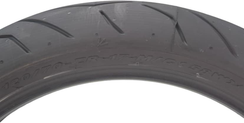 Pirelli Diablo Rosso II 120/70 ZR 17 M/C (58W) TL (K) Front & 160/60 ZR 17 M/C (69W) TL Rear Motorcycle Tires- Sport Performance for Road Use Tire Set with Keychain