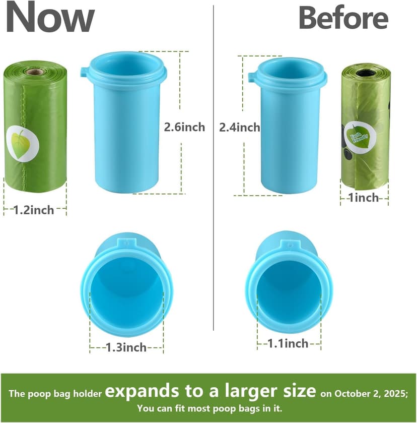 Feeding & Hydration & Waste All in One | Travel Puppy Water Bowl | Portable Pet Dispenser | Dog Gifts | for Walking Beach Cibaabo Dog Water Bottle with Food Container & Poop Bag Holder & Filter B0BZR44DQF